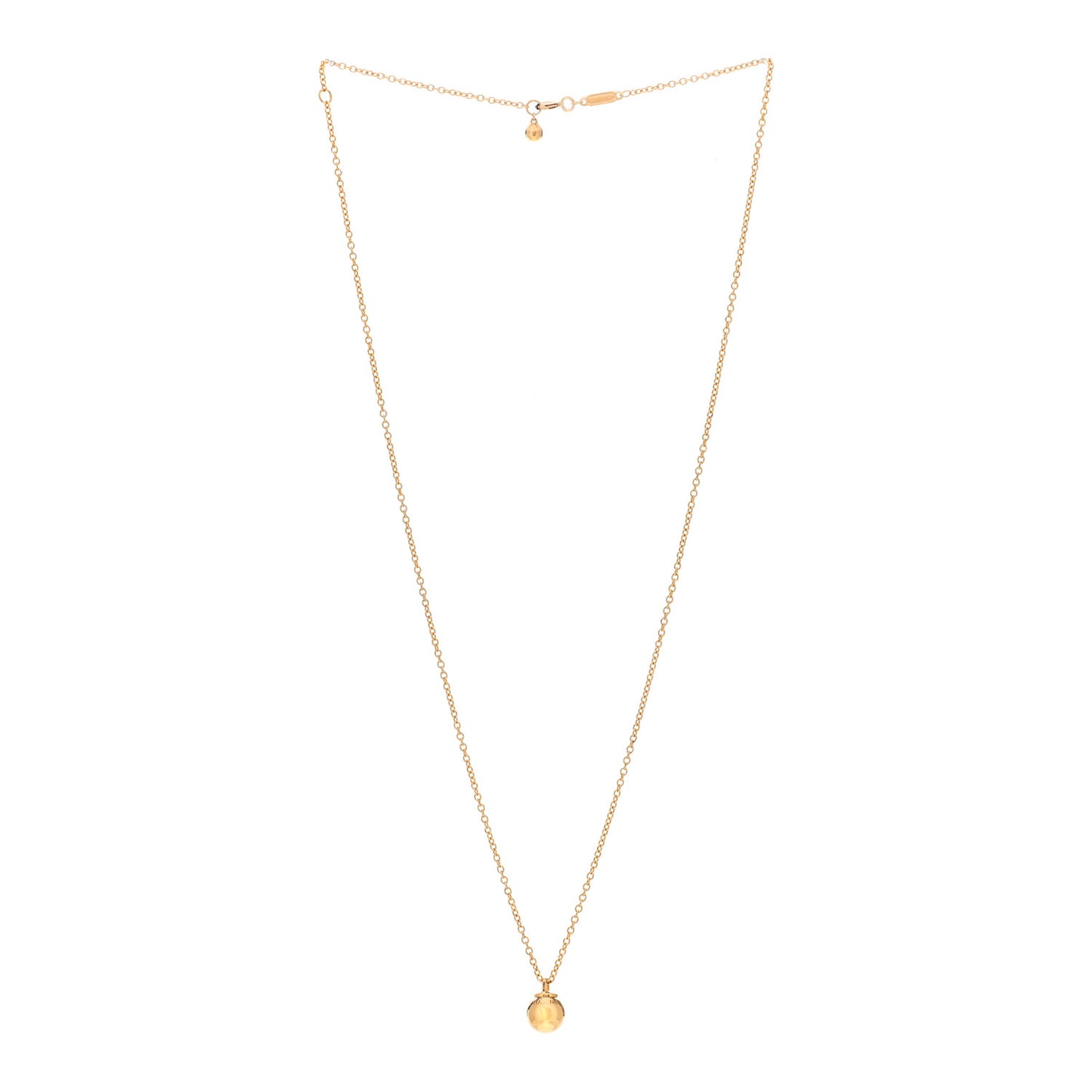 18K Yellow Gold 8mm HardWear Ball Pendant Necklace