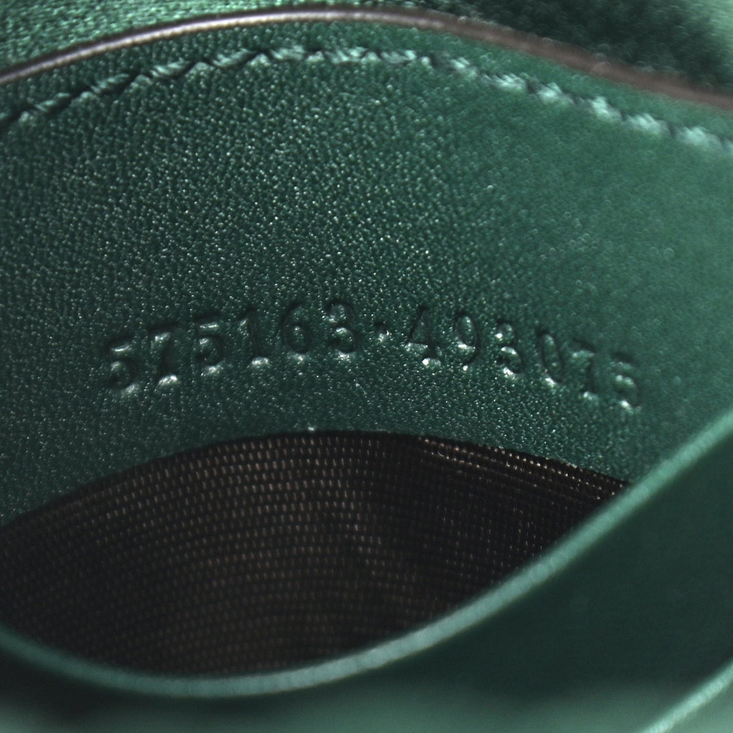 Velvet Matelasse Mini GG Marmont 2.0 Bucket Bag Dark Green