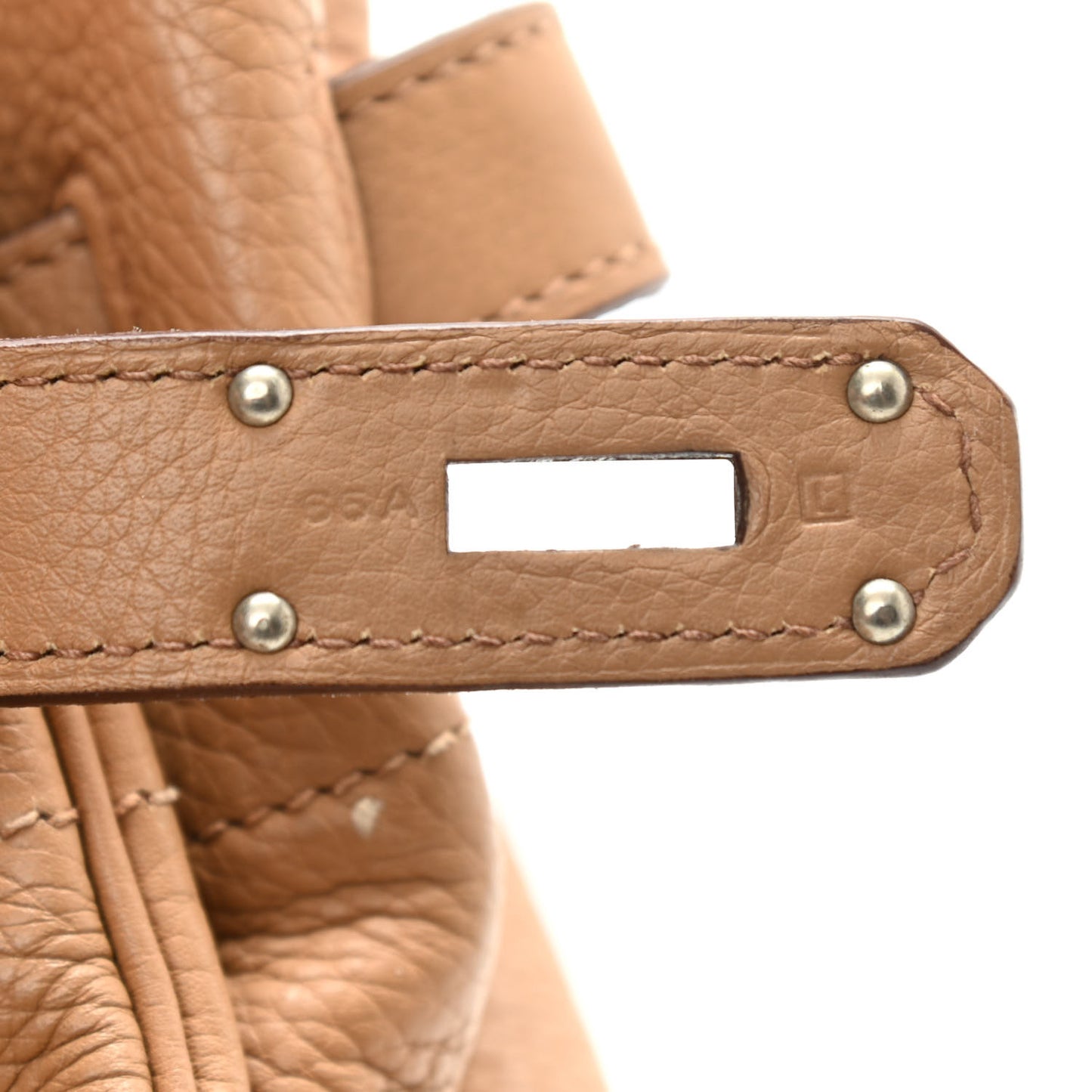 Taurillon Clemence JPG Birkin 42 Biscuit