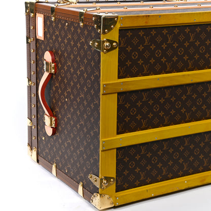 Louis Vuitton Monogram Malle Courrier Lozine Trunk 110 8 of 12