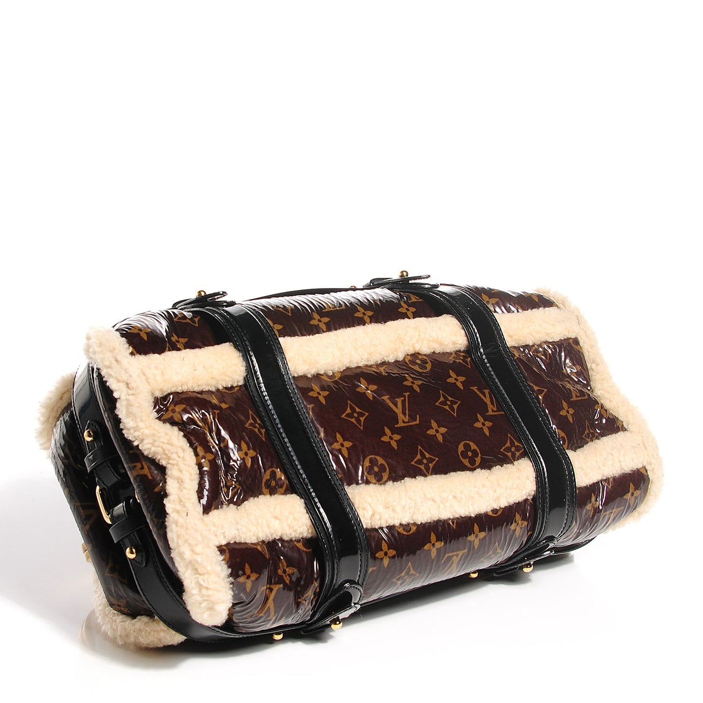 Monogram Shearling Sac Storm