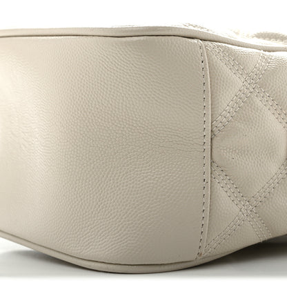 Saint Laurent Grain de Poudre Quilted 80's Vanity Bag Crema Soft 10 of 13