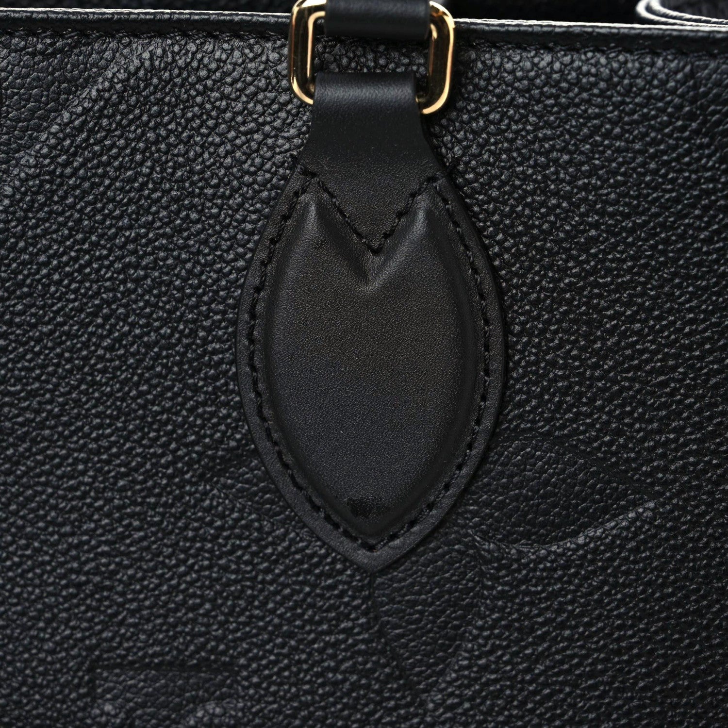 Louis Vuitton Empreinte Monogram Giant Onthego MM Black 9 of 11