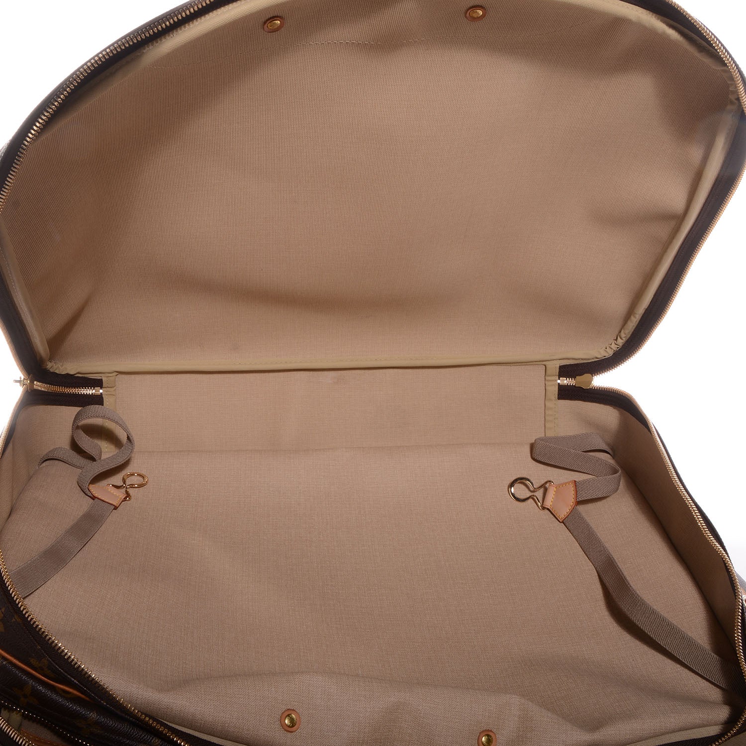 Louis Vuitton Monogram Alize 2 Compartment Luggage Travel Bag 7 of 8