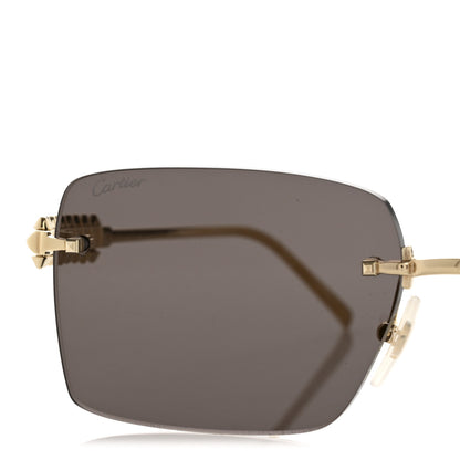 Cartier Clash De Cartier Sunglasses Smoke Gold 7 of 8