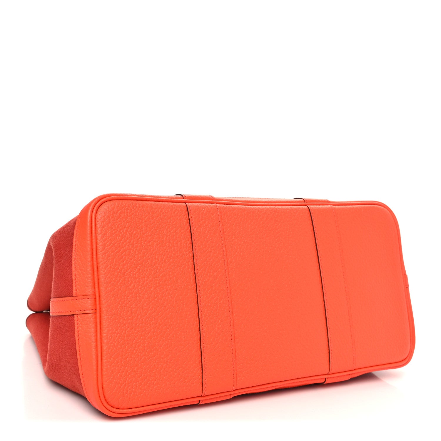 Hermes Toile Officier Negonda Garden Party 36 Rouge Tomate Capucine 4 of 11