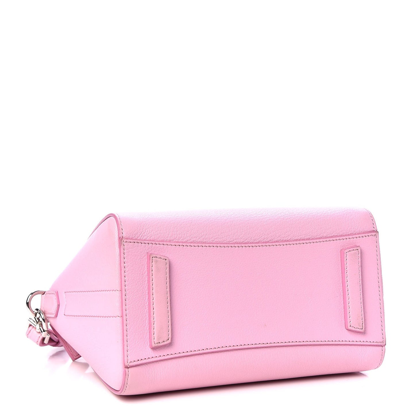Sugar Goatskin Mini Antigona Bright Pink