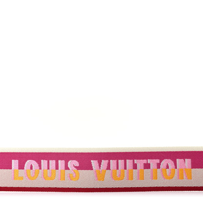 Louis Vuitton Jacquard Speedy Bandouliere 20 Shoulder Strap Fuchsia 3 of 4