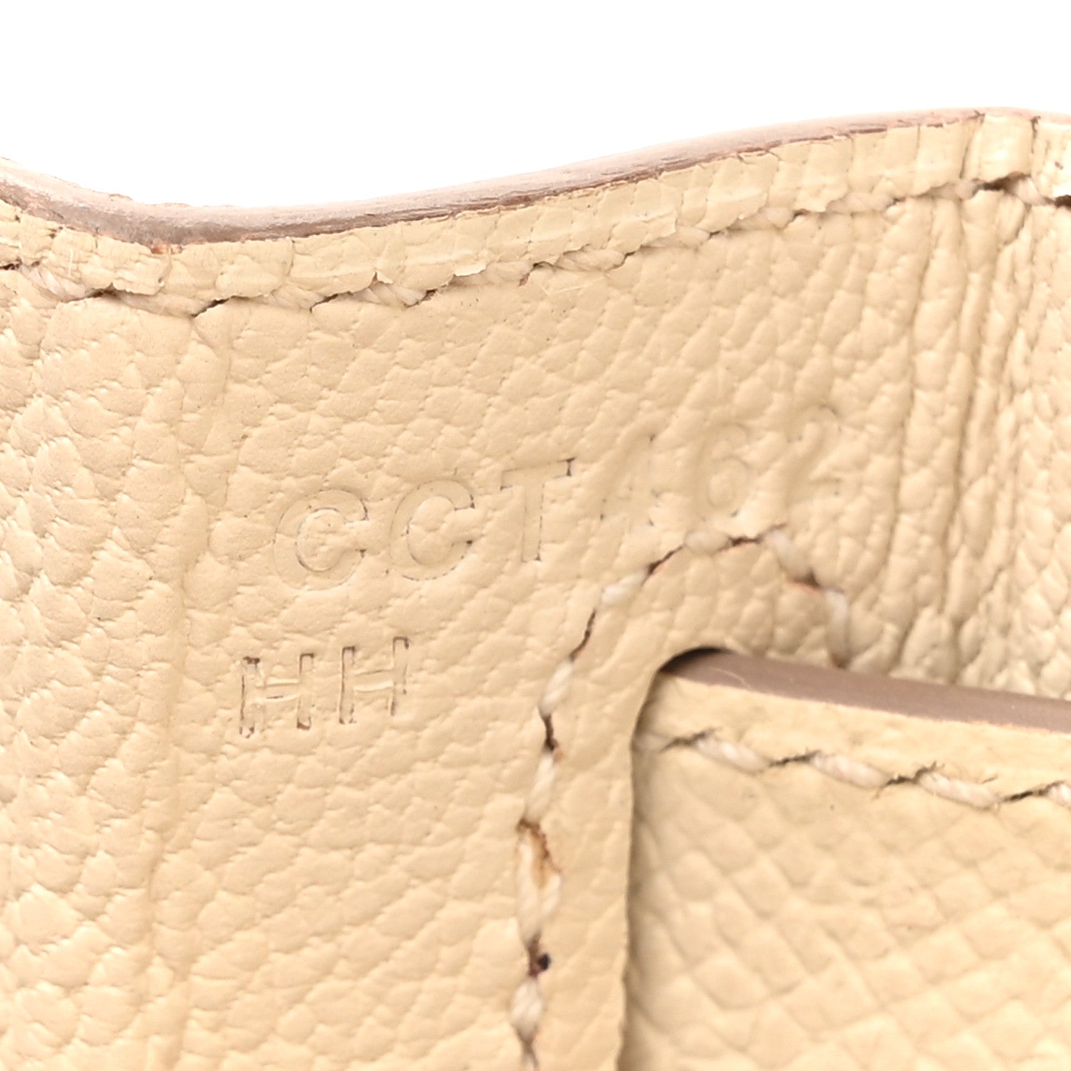 Hermes Epsom Kelly Sellier 28 Craie 7 of 15
