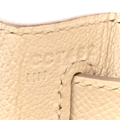 Hermes Epsom Kelly Sellier 28 Craie 7 of 15