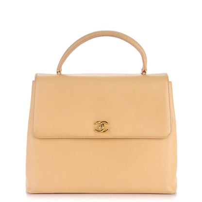 Chanel Caviar Jumbo Kelly Flap Bag Beige 1 of 10
