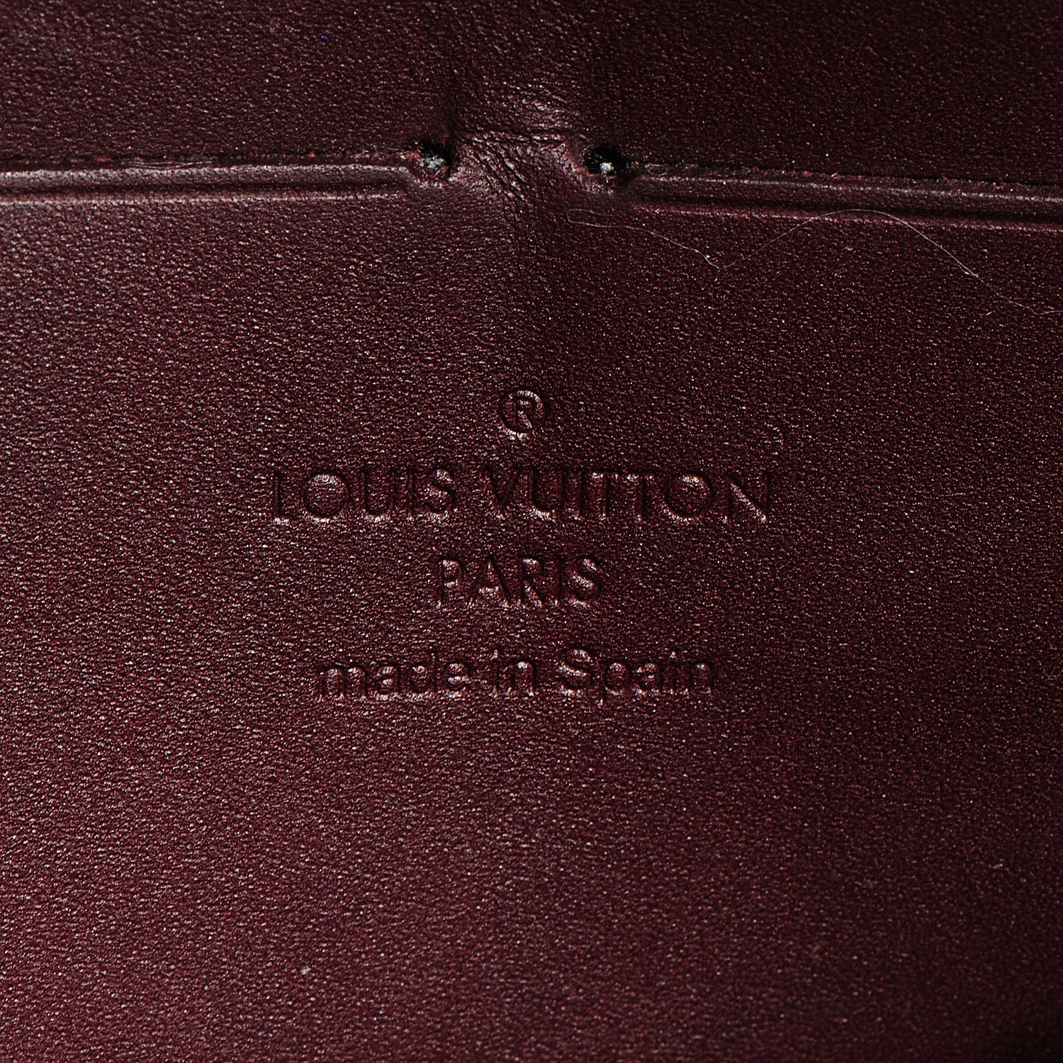 Louis Vuitton Vernis Zippy Wallet Amarante 6 of 7