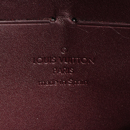 Louis Vuitton Vernis Zippy Wallet Amarante 6 of 7