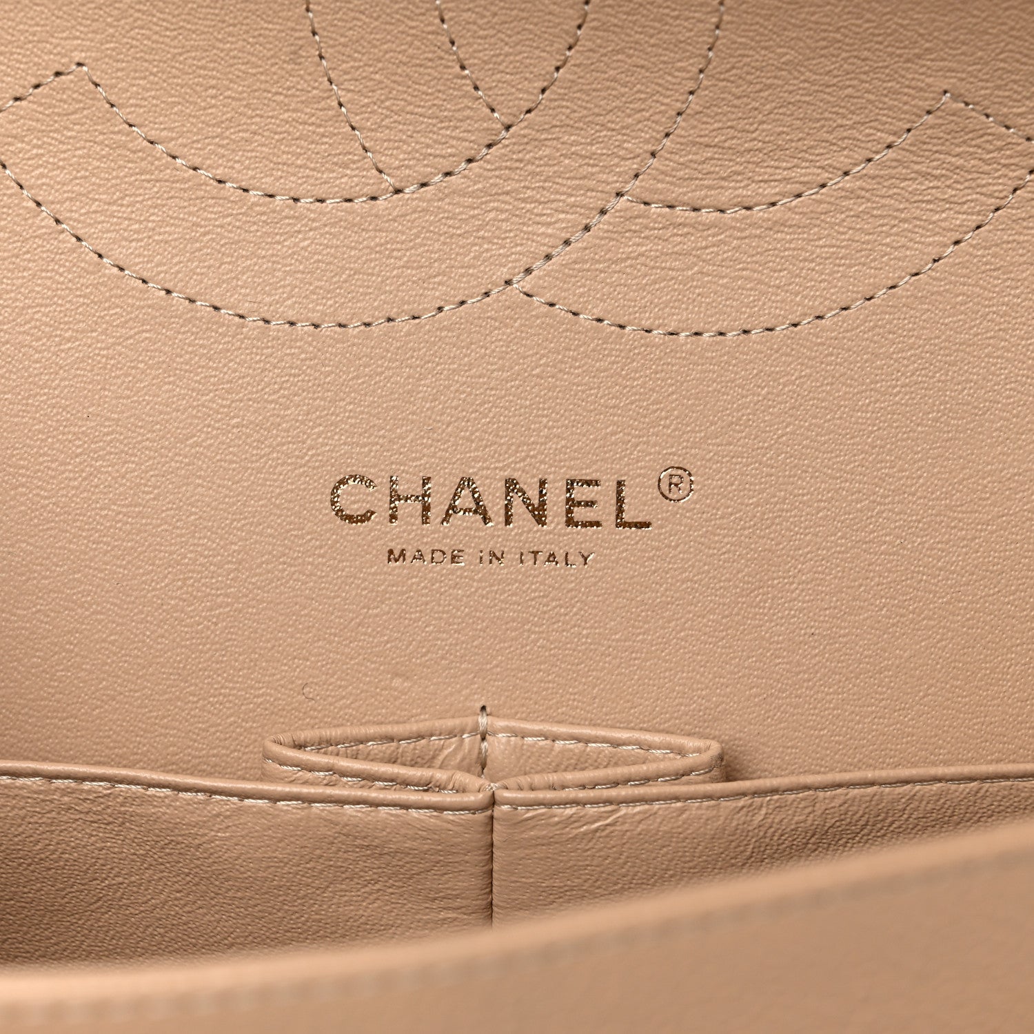 Chanel Caviar Quilted Jumbo Double Flap Beige Clair 6 of 12