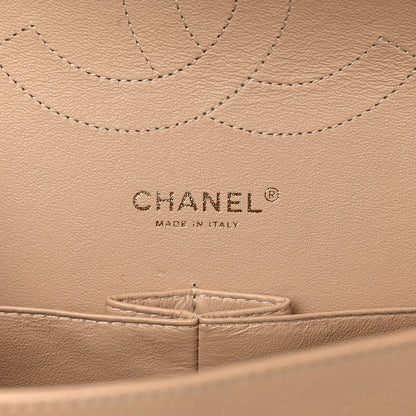 Chanel Caviar Quilted Jumbo Double Flap Beige Clair 6 of 12
