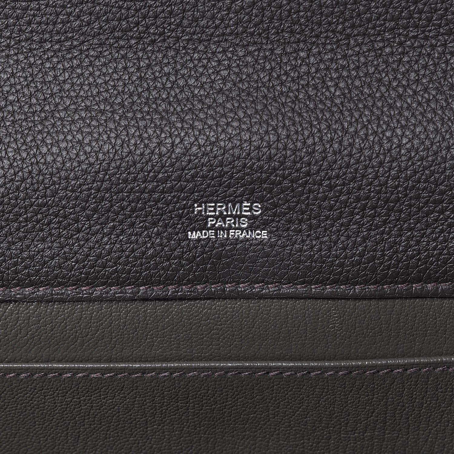 Hermes Taurillon Clemence Etribelt Vert De Gris 6 of 11