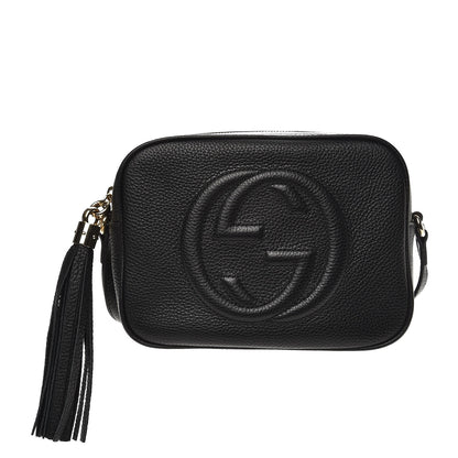 Gucci Pebbled Calfskin Small Soho Disco Bag Black 1 of 8