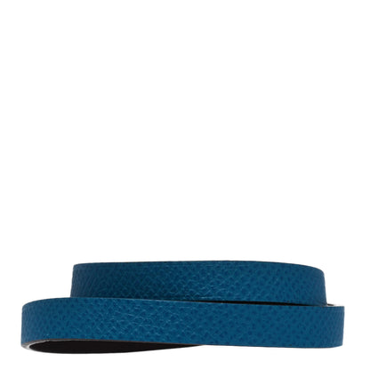 Hermes Epsom Swift Behapi Double Tour Bracelet XS Bleu Izmir Rouge H 3 of 6