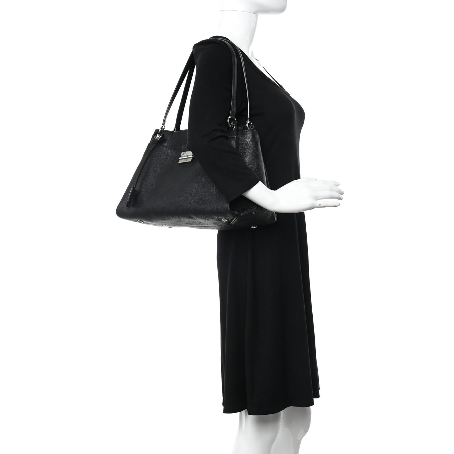 Mahina Calfskin Sevres Black