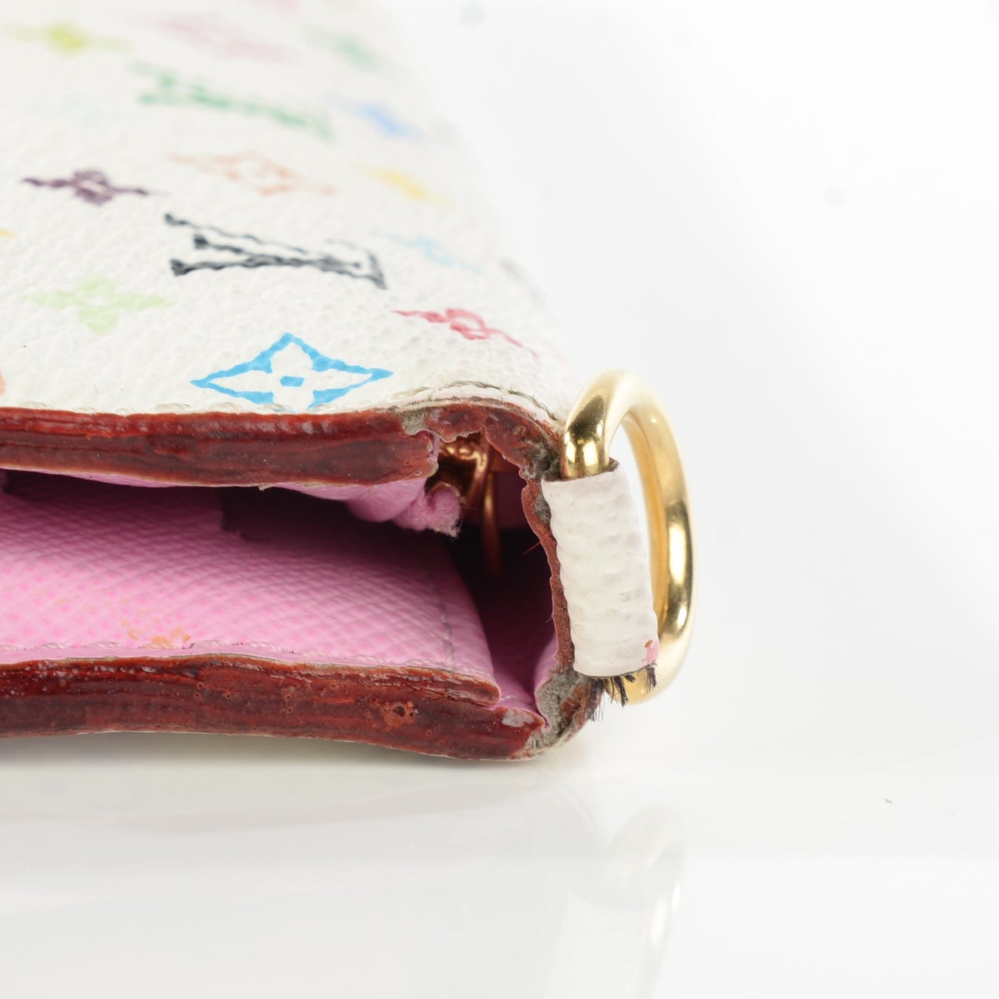 Monogram Multicolor Insolite Wallet White Litchi