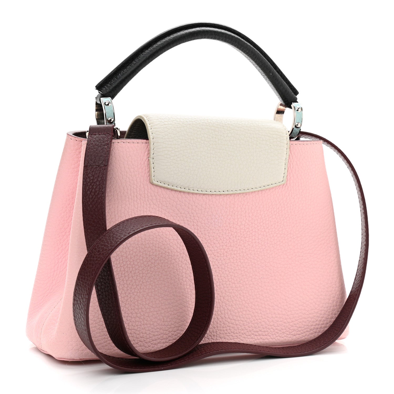 Louis Vuitton Taurillon Capucines BB Bubble Gum 3 of 11