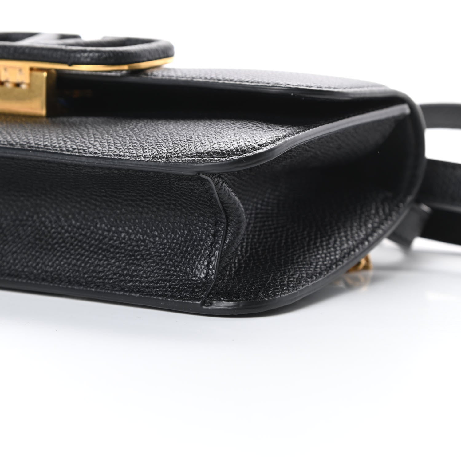 Valentino Garavani Grained Calfskin VSling Belt Bag Black 9 of 13