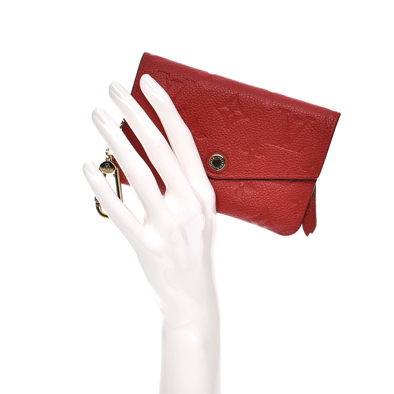 Louis Vuitton Empreinte Key Pouch Cherry 2 of 8