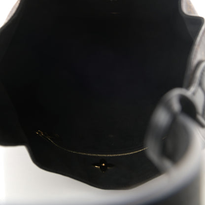 Louis Vuitton Monogram Flower Hobo Black 5 of 14
