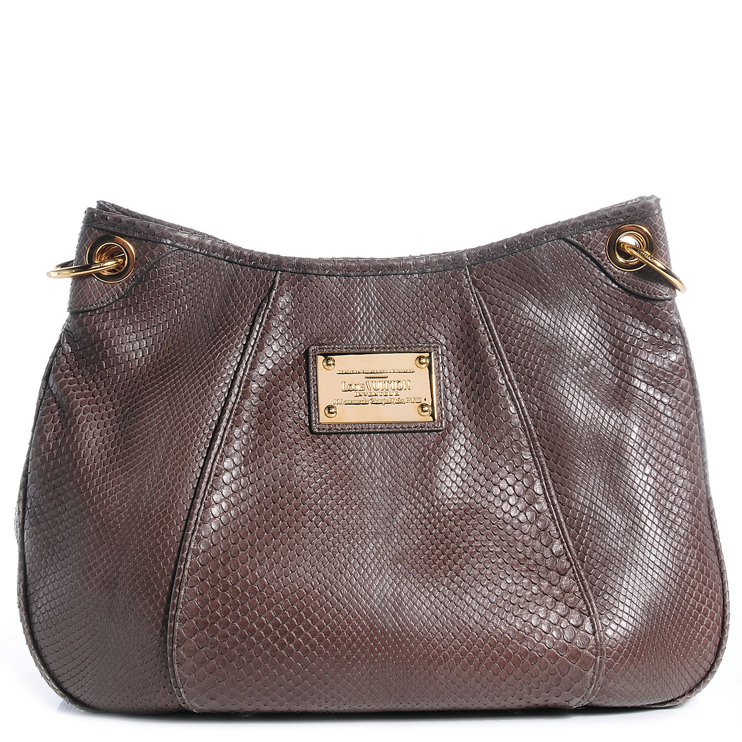 Louis Vuitton Python Galliera PM Gris 1 of 8