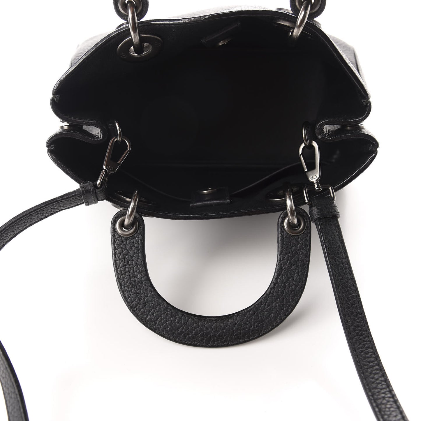 Bullcalf Mini Diorissimo Tote Black