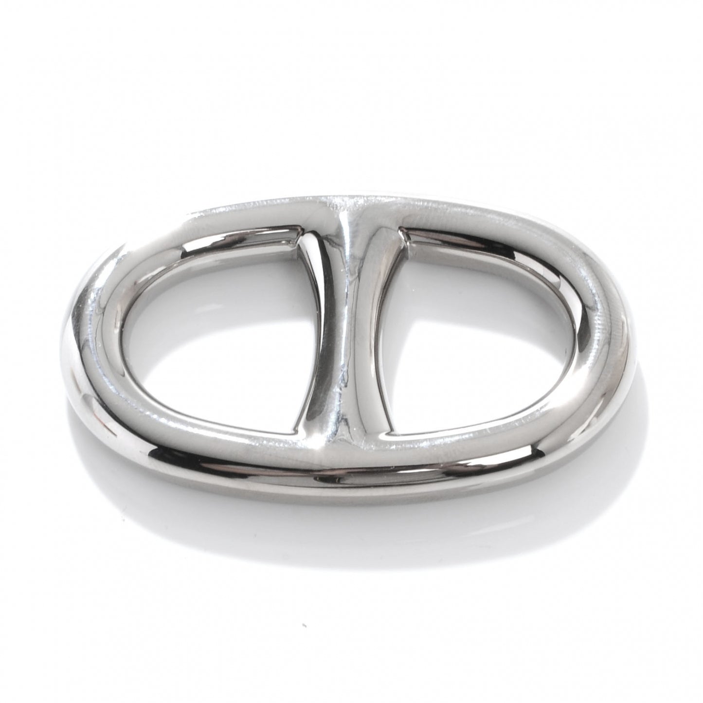 Palladium Chain D Ancre Scarf Ring