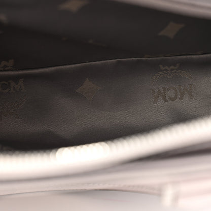 MCM Saffiano Medium Nuovo Tote Gull Gray 6 of 14