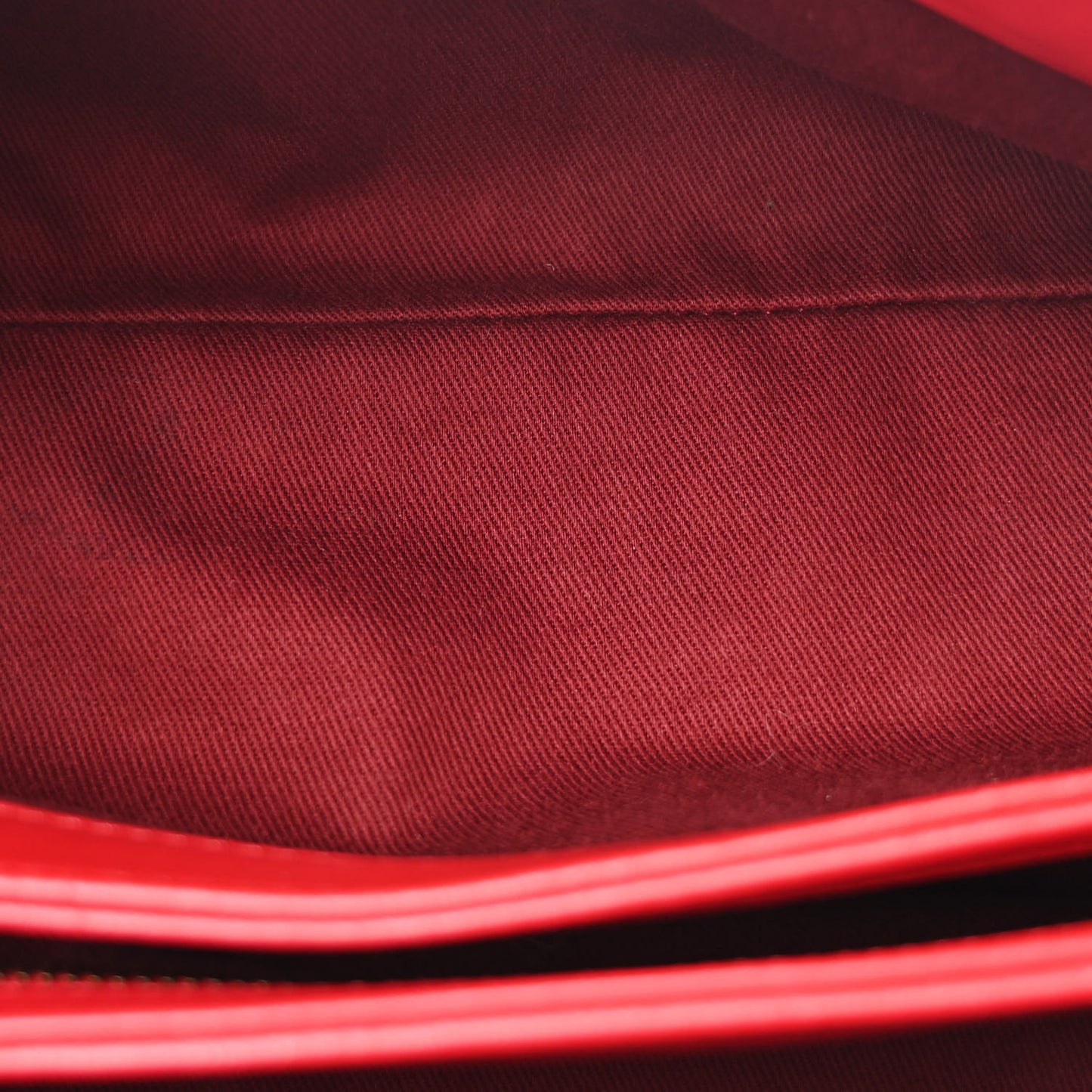 Lambskin Quilted Medium Just Mademoiselle Red