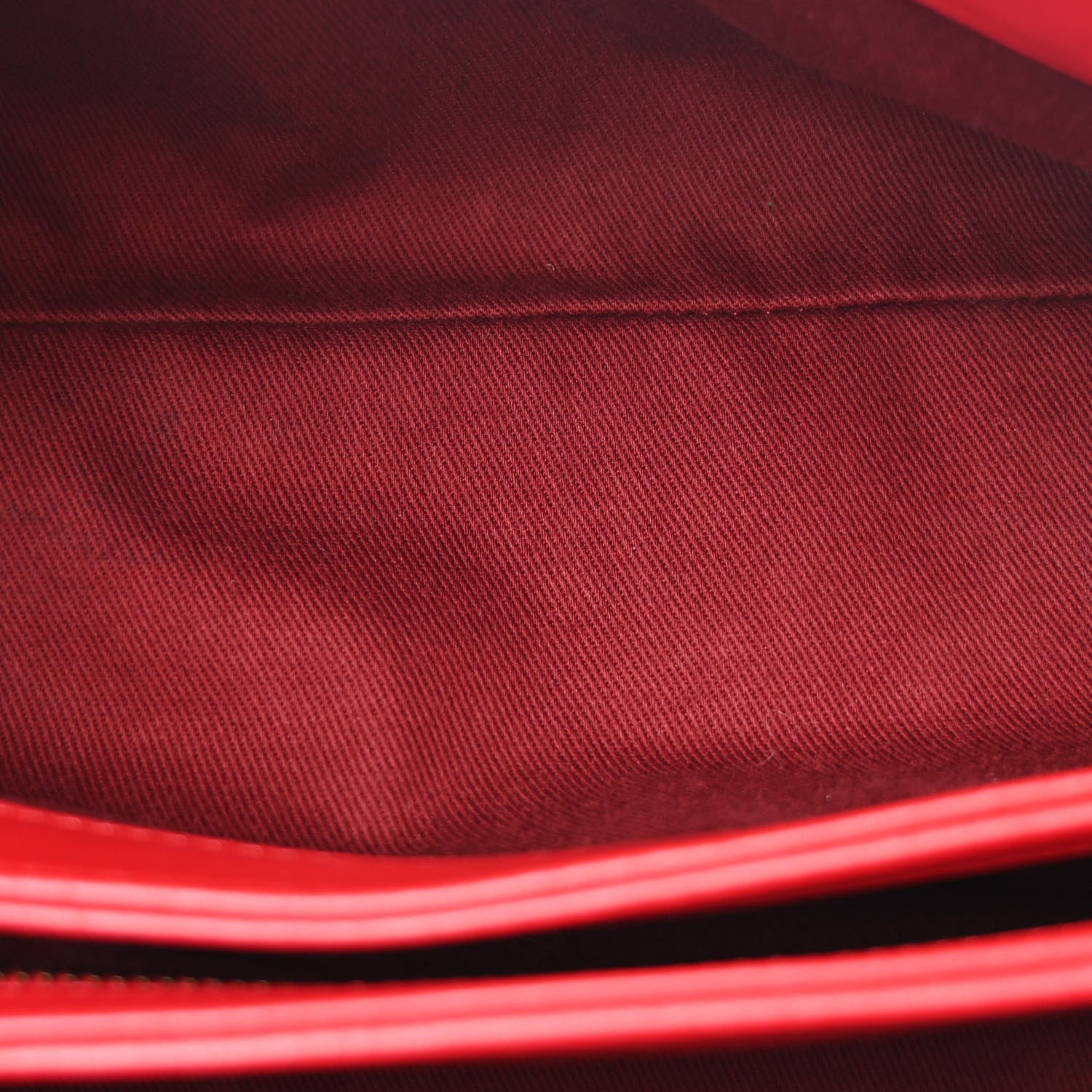 Chanel Lambskin Quilted Medium Just Mademoiselle Red 4 of 11