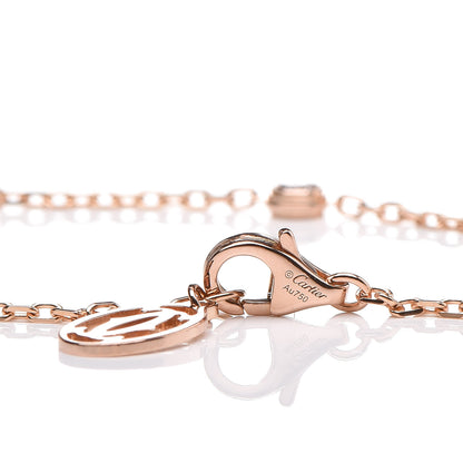 Cartier 18K Pink Gold Diamond SM D'Amour Bracelet 4 of 6