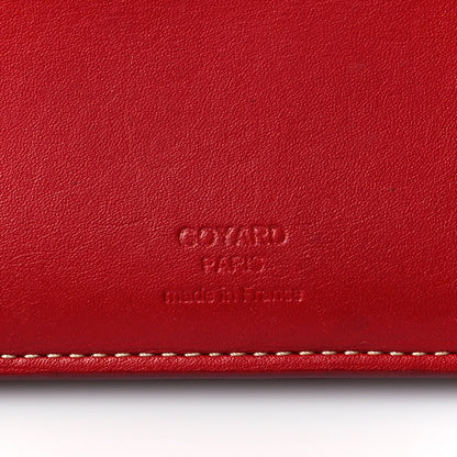 Goyard Goyardine Long Bi-Fold Wallet Red 7 of 18