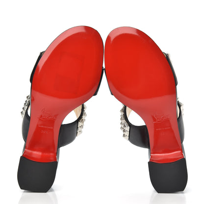 Christian Louboutin Nappa Myriadiam 55 Slide Sandals 36.5 Black 5 of 9