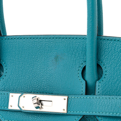 Hermes Chevre de Coromandel Birkin 30 Turquoise 12 of 12