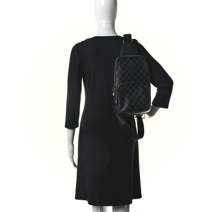 Louis Vuitton Damier Graphite Avenue Sling Backpack 2 of 10