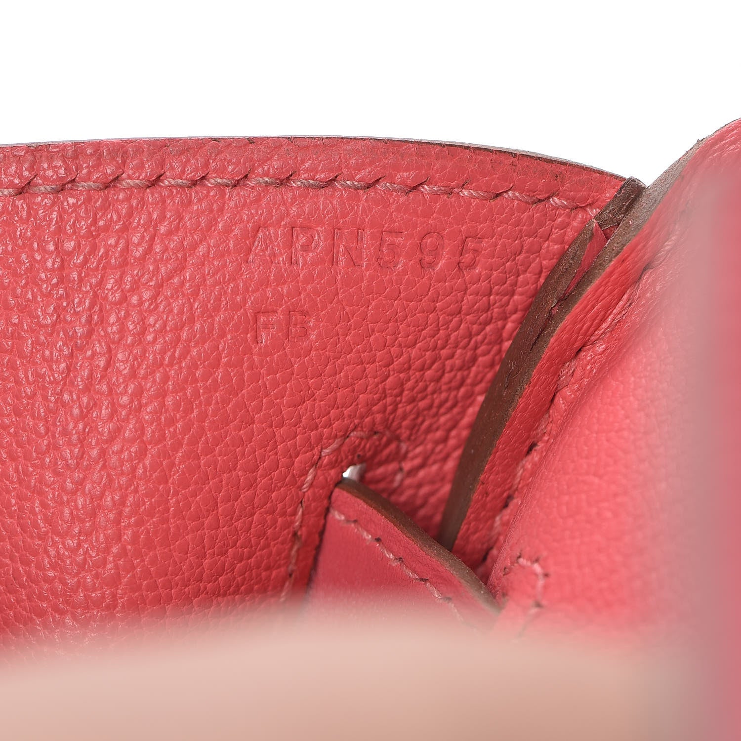 Hermes Tadelakt Birkin 30 Rose Lipstick 25 of 31
