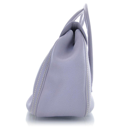 Celine Leather Buckle Bag Purple 4 of 9