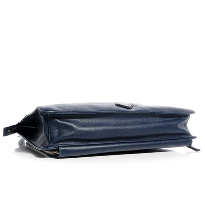 Prada Saffiano Travel Briefcase Baltico 4 of 11