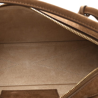 Alaia Nubuck Medium Le Teckel Bag Terre D'Ombre 6 of 10