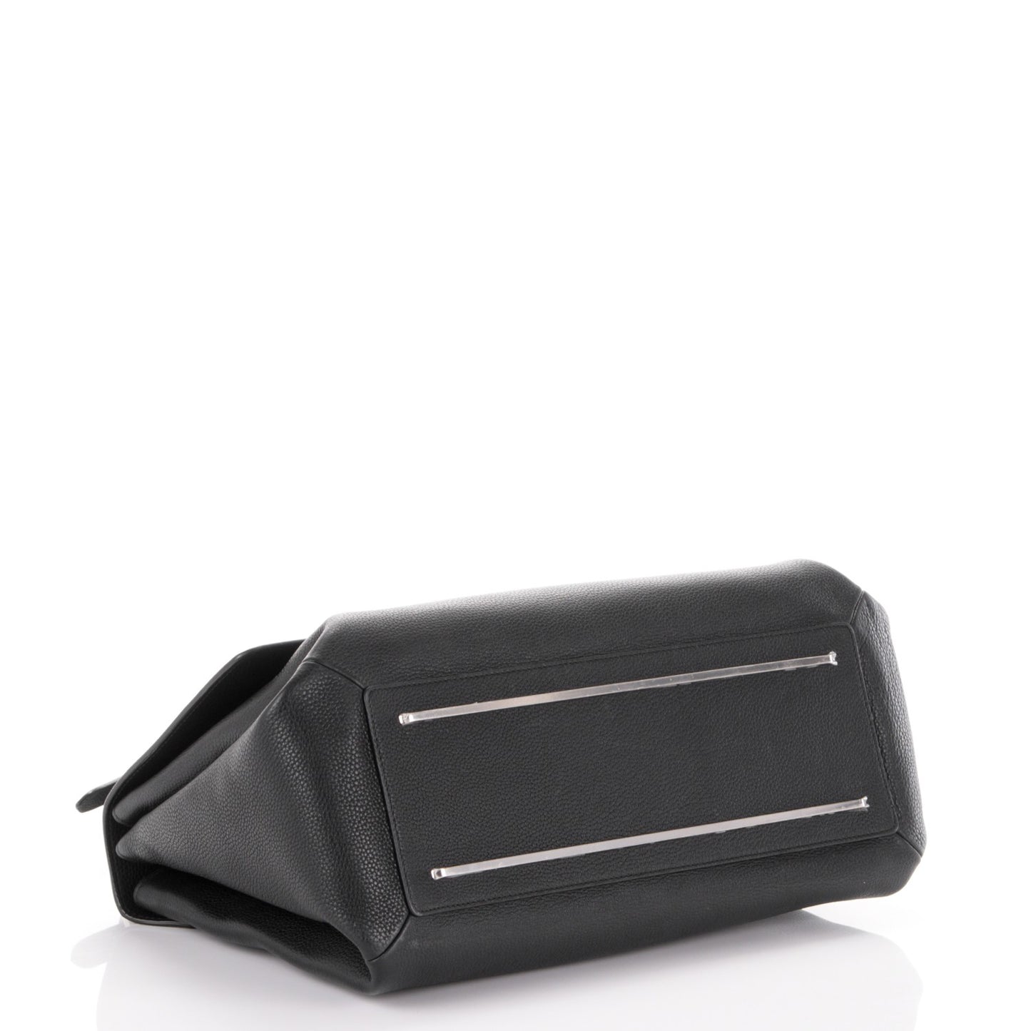 Baby Grained Calfskin Le Dix Large Soft Cartable Black