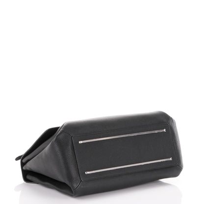 Balenciaga Baby Grained Calfskin Le Dix Large Soft Cartable Black 5 of 8
