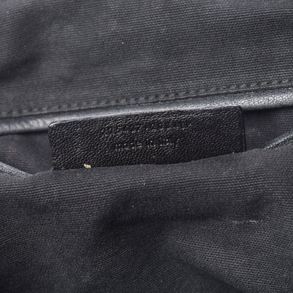 Saint Laurent Chevre Large Rock Stud Easy Y Black 7 of 11