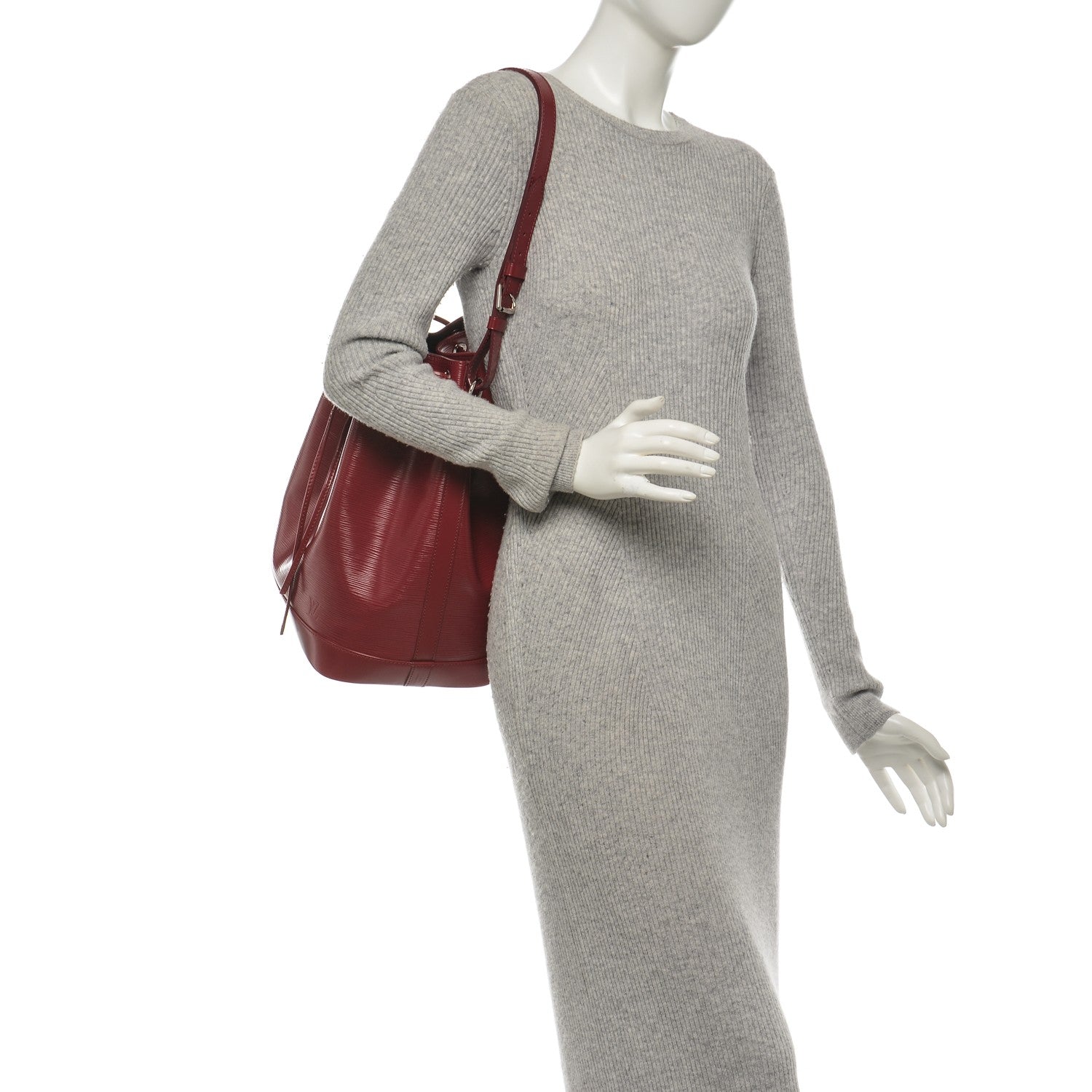 Louis Vuitton Epi Noe NM Fuchsia 2 of 6