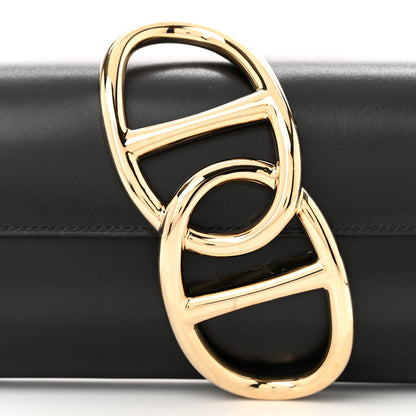 Hermes Box Egee Clutch Black 8 of 10