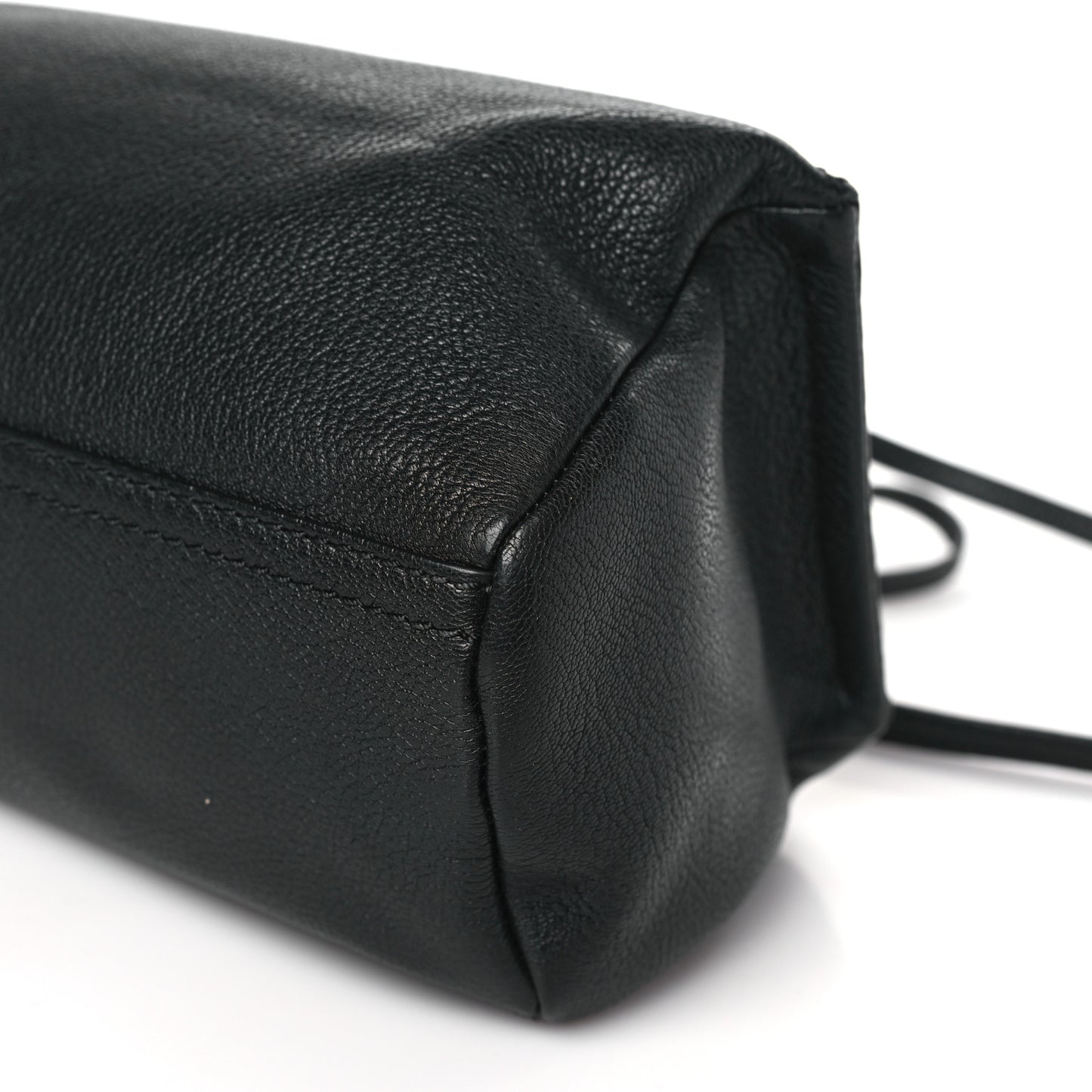 Sugar Goatskin Mini Pandora Black
