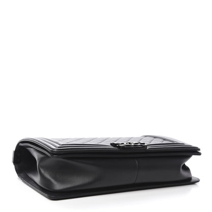 Chanel Calfskin Quilted New Medium Boy Flap So Black 4 of 11
